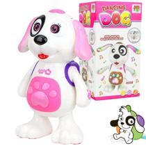 Cachorro Robô Dança Canta Late Com Luz e Som Brinquedo Infantil Para Meninos Rosa Cachorro Robô Dança Canta Late Com Luz e Som Brinquedo Infantil Para Meninos Rosa
