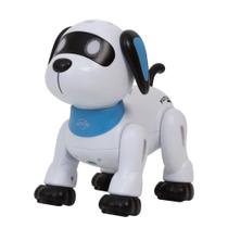 Cachorro Robô De Controle Remoto Inteligente Acrobata Branco - Zippy Toys