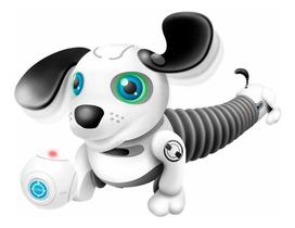 Cachorro Robô Interativo Extensível Dackel Jr Fun Silverlit