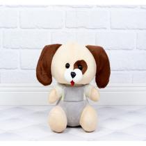 Cachorro sapeca 15cm - macacão