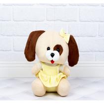 Cachorro sapeca 18 cm - vestido