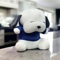 Cachorro Snoopy de Pelúcia com Moletom Antialérgico 23cm