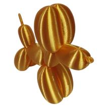 Cachorro Tipo Balão Bexiga Estátua Diversas Cores 20cm