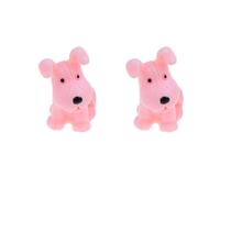 Cachorros Gêmeos Miniatura 3cm Terrário mini Jardim Bonsai