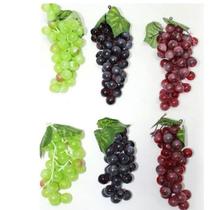 Cachos de Uva Decorativos Artificiais Uvas Verde Cozinha Gourmet