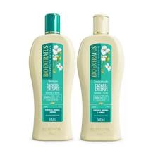 Cachos E Crespos Shampoo 500ml + Condicionador 500ml - Bio Extratus Cachos E Crespos Shampoo 500ml + Condicionador 500ml - Bio Extratus