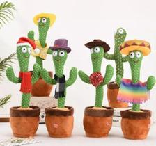 Cacto Dançante E Falante Toca Música Repete A Fala Brinquedo