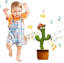 Cacto Dançante E Falante Toca Música Repete A Fala Brinquedo