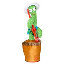 Cacto Dançante Musical Falante Dança Repete Brinquedo USB Modelo:Guitarra Cacto Dançante Musical Falante Dança Repete Brinquedo USB Modelo:Guitarra