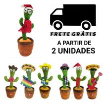 Cacto Dançante Toca Música Repete A Fala Com Luzes