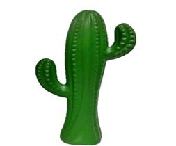 Cacto Fino Verde Escuro de Ceramica Enfeite Decoração - Decore Casa