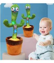 Cactos Dançante E Falante Toca Música Repete A Fala E Dança.