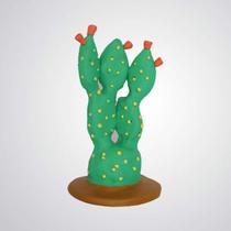Cactos Decorativo com espinhos e Flor Cactos Decorativo com espinhos e Flor