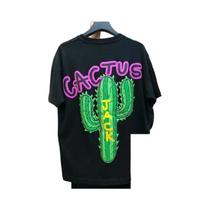 Cactus Jack Hip Hop masculino camiseta de algodão, moda de rua Hip Hop, luxo, Travis, novo, 2023 Cactus Jack Hip Hop masculino camiseta de algodão, moda de rua Hip Hop, luxo, Travis, novo, 2023