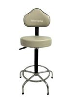Cad. mocho/verona caixa alta base cromada fixa corano bege Cad. mocho/verona caixa alta base cromada fixa corano bege