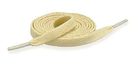 Cadarço Atacador Chato De Poliester 1,40 Com 2 Pa Creme