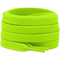 Cadarço Chato 120cm Poliéster Durável para Tênis Esportivo - 1 Par