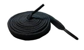 Cadarço Chato Algodão De 1,40 Cm e 10 Milímetros de Largura Grafit