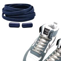 Cadarço Cordão Elástico Com Fecho De Rosquear Sem Amarrar 1 Par