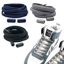 Cadarço Cordão Elástico Com Fecho De Rosquear Sem Amarrar 3 Pares