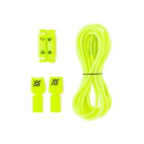 Cadarço Elástico HUPI LACES Amarelo Neon Liso Cadarço Elástico HUPI LACES Amarelo Neon Liso