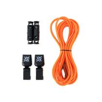 Cadarço Elástico HUPI LACES Laranja Liso Cadarço Elástico HUPI LACES Laranja Liso