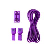 Cadarço Elástico HUPI LACES Roxo Liso