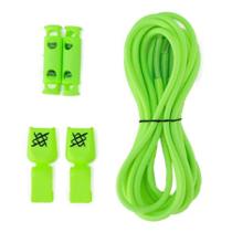 Cadarço Elastico HUPI Laces Verde Neon Liso Cadarço Elastico HUPI Laces Verde Neon Liso