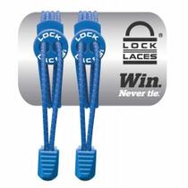 Cadarço Elastico Lock Laces Azul Cadarço Elastico Lock Laces Azul