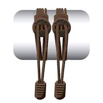 Cadarço Elastico Lock Laces Marrom Cadarço Elastico Lock Laces Marrom