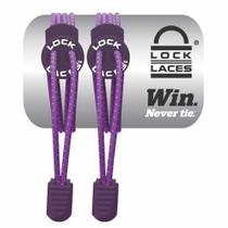 Cadarço Elastico Lock Laces Roxo Cadarço Elastico Lock Laces Roxo