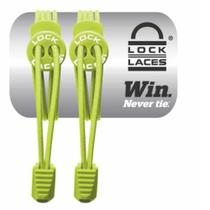 Cadarço Elastico Lock Laces Verde Cadarço Elastico Lock Laces Verde