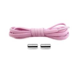 Cadarço Elástico sem amarrar 1 Par Fecho Rosca Metal Cordão
