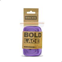 Cadarço Hocks Bold Fat Lace Grape Roxo