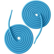 Cadarço Redondo AZUL BEBÊ R17 Roliço 130cm para substituir cadarços de tênis, botas ou sapatos casuais AZUL CLARO Cadarço Redondo AZUL BEBÊ R17 Roliço 130cm para substituir cadarços de tênis, botas ou sapatos casuais AZUL CLARO