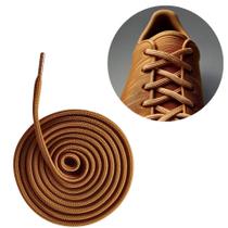 Cadarço Redondo OCRE R3 Roliço 130cm para substituir cadarços de tênis, botas ou sapatos casuais para mochilas, bolsas ou sacolas esportivas