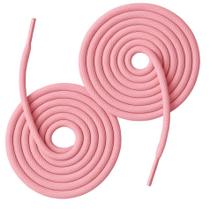 Cadarço Redondo Roliço 130cm para substituir cadarços de tênis, botas ou sapatos casuais para mochilas, bolsas ou sacolas esportivas