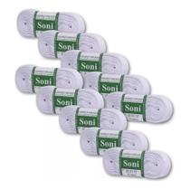 Cadarço Sarjado Soni 00012 10pct/10pç/10mt Traqueo Casapaula Cadarço Sarjado Soni 00012 10pct/10pç/10mt Traqueo Casapaula