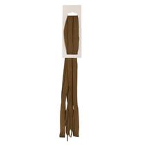 Cadarço Tênis Tradicional Poliéster Unisex Marrom 33 ao 46