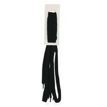 Cadarço Tênis Tradicional Poliéster Unisex Preto 33 ao 46