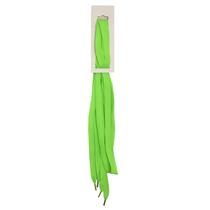 Cadarço Tênis Tradicional Poliéster Unisex Verde Neon 33 ao 46