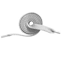 Cadarços, cadarços, cadarços planos, 2 pares para tênis, cinza
