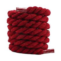 Cadarços De Algodão Unissex De 10MM De Espessura Para Tênis De Lona, Acessórios De Corda Redonda