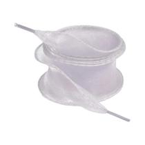 Cadarços De Organza Branca Com 4cm De Largura Em Formato De Cauda De Peixe Para Tênis Casuais E
