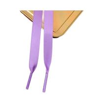 Cadarços De Seda E Cetim Para Mulheres, Fitas Planas Para Tênis E Botas, 80CM, 100CM, 120CM, 150CM