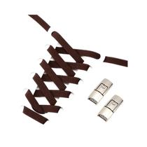 Cadarços Elásticos Coloridos Com Fecho De Pressão Sem Amarração Para Tênis Esportivos Tamanho Único