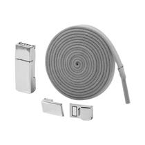 Cadarços Elásticos Magnéticos Sem Amarração Para Crianças E Adultos, Cadarços Planos Ampliados Para