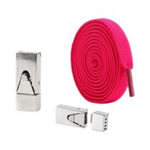 Cadarços Elásticos Sem Amarração De 8mm Com Fecho Pressão Cadarços Planos Ampliados Para Crianças E