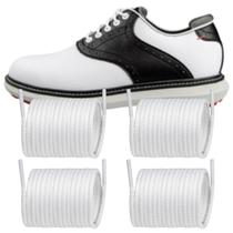Cadarços Endoto para FootJoy Golf Dress Oxford Shoes brancos