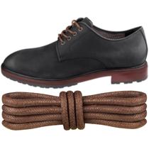 Cadarços Endoto Waxed para Cole Haan Oxford Golf Shoes Brown
